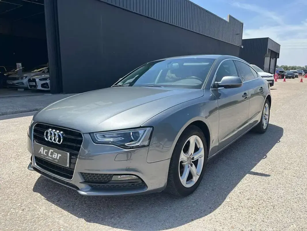 Usado Audi A5 Sportback 143 CV (105 kW) 2013 Gris Utilitario