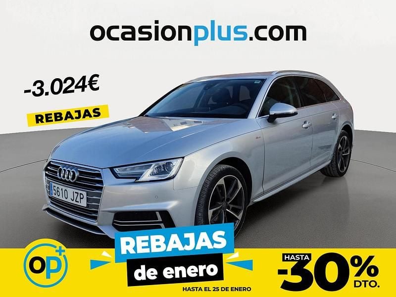 Gris plata Usado 2017 Audi A4 S-Line Familiar | 15.926 € (Super precio) - Imagen 1/4