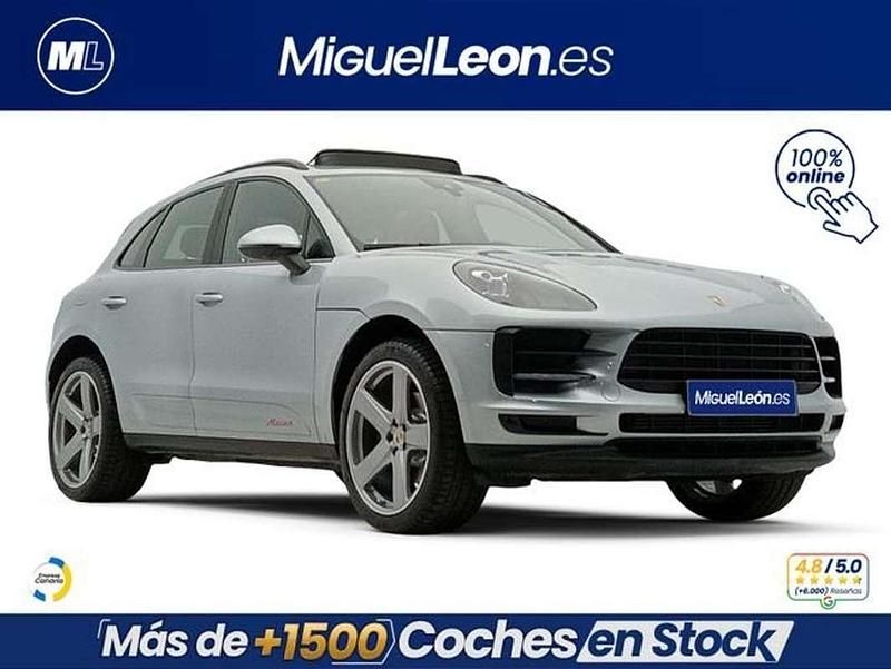 Usado Porsche Macan 245 CV (180 kW) 2020 Gris SUV