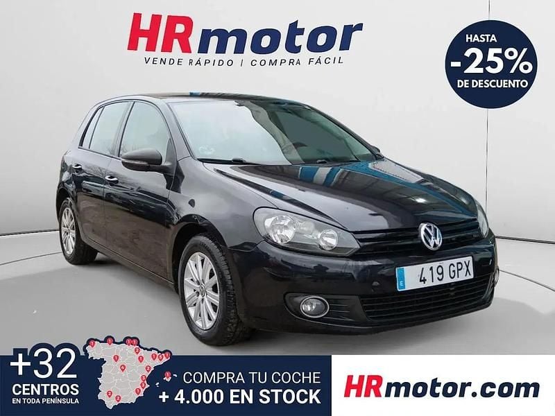 Begagnad VW Golf VI Advance 106 HK (77 kW) 2009 Svart Halvkombi