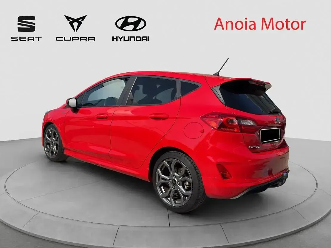 Usado Ford Fiesta ST-Line 101 CV (74 kW) 2018 Rojo Utilitario