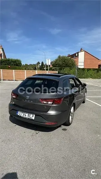 Brugt Seat Leon ST Style 150 HK (110 kW) 2014 Grå Stationcar