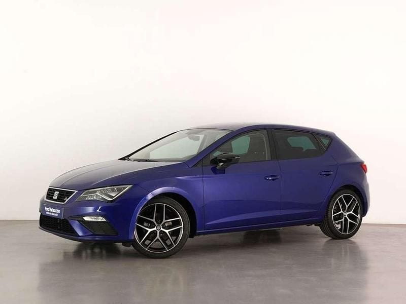 Usado Seat Leon SC FR 150 CV (110 kW) 2018 Azul Utilitario