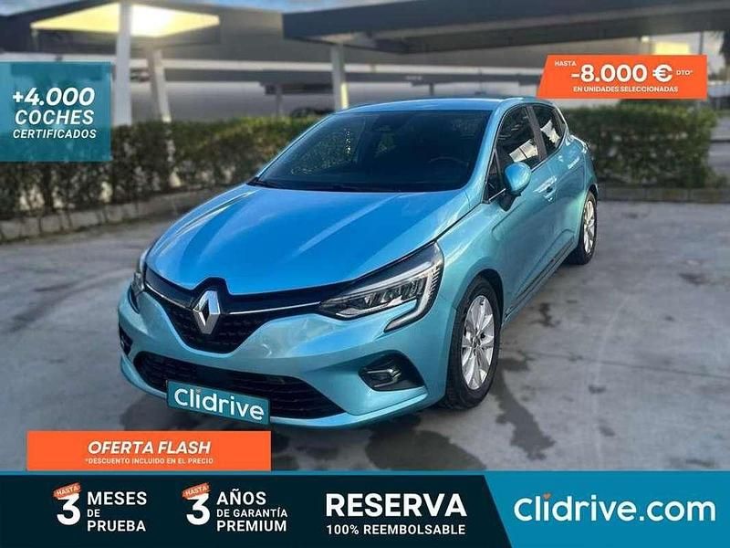 Usado Renault Clio V Zen 101 CV (74 kW) 2020 Azul Utilitario