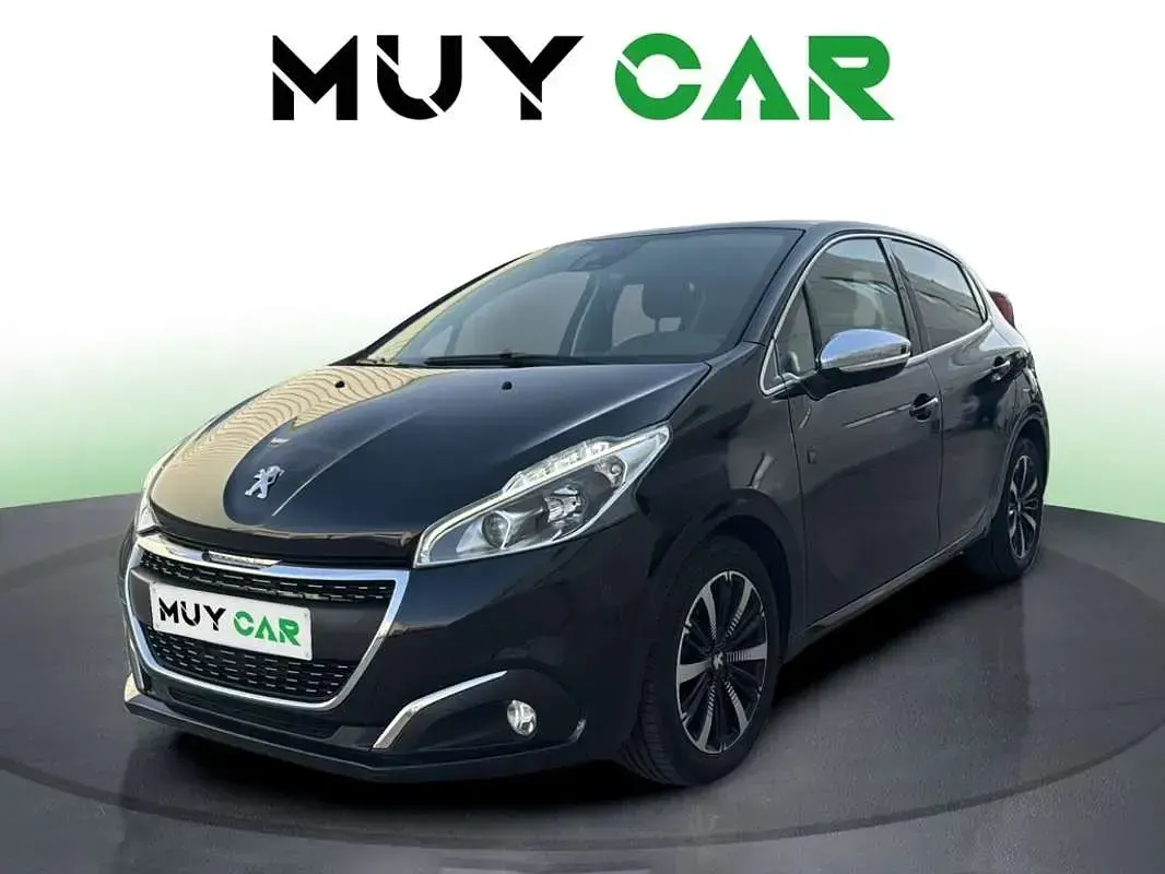 Usado Peugeot 208 S 110 CV (80 kW) 2019 Negro Utilitario