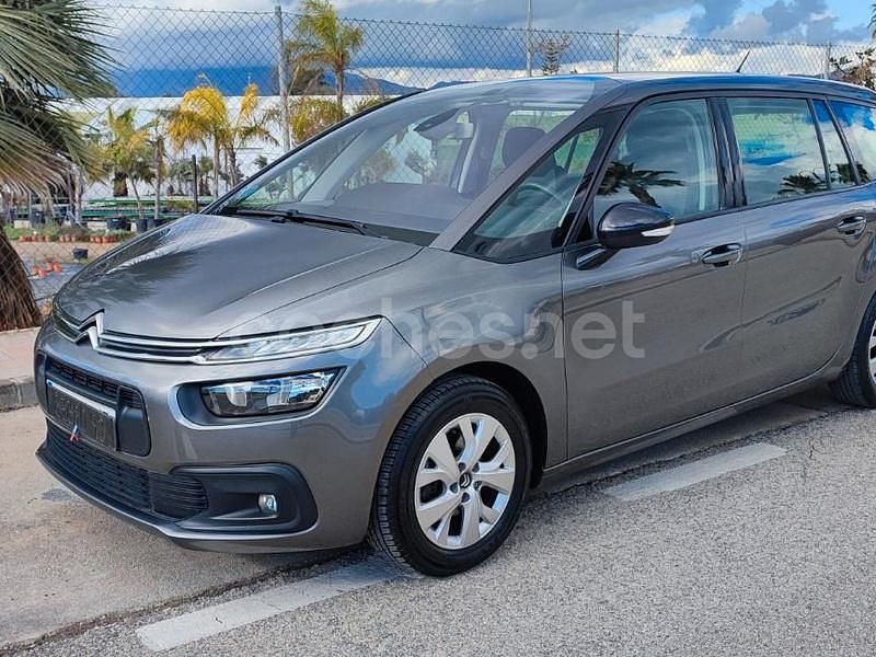 Gris / plata Usado 2021 Citroën C4 SpaceTourer Live Monovolumen | 10.900 € (Buen precio) - Imagen 1/4