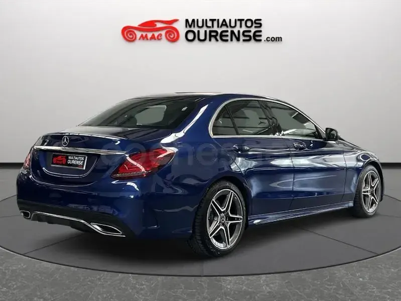 Usado Mercedes C220 194 CV (142 kW) 2019 Azul Berlina
