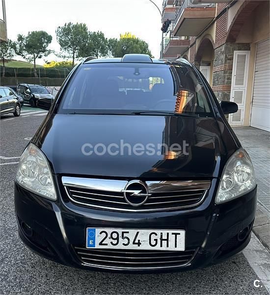 Negro Usado 2008 Opel Zafira Cosmo Monovolumen | 3999 € (Precio justo) - Imagen 1/4