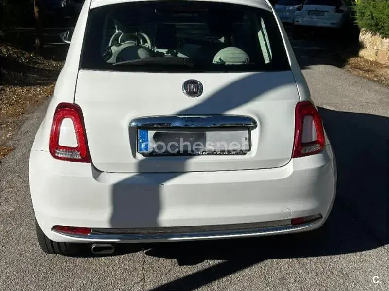 Usado Fiat 500 Lounge 69 CV (50 kW) 2017 Blanco Berlina
