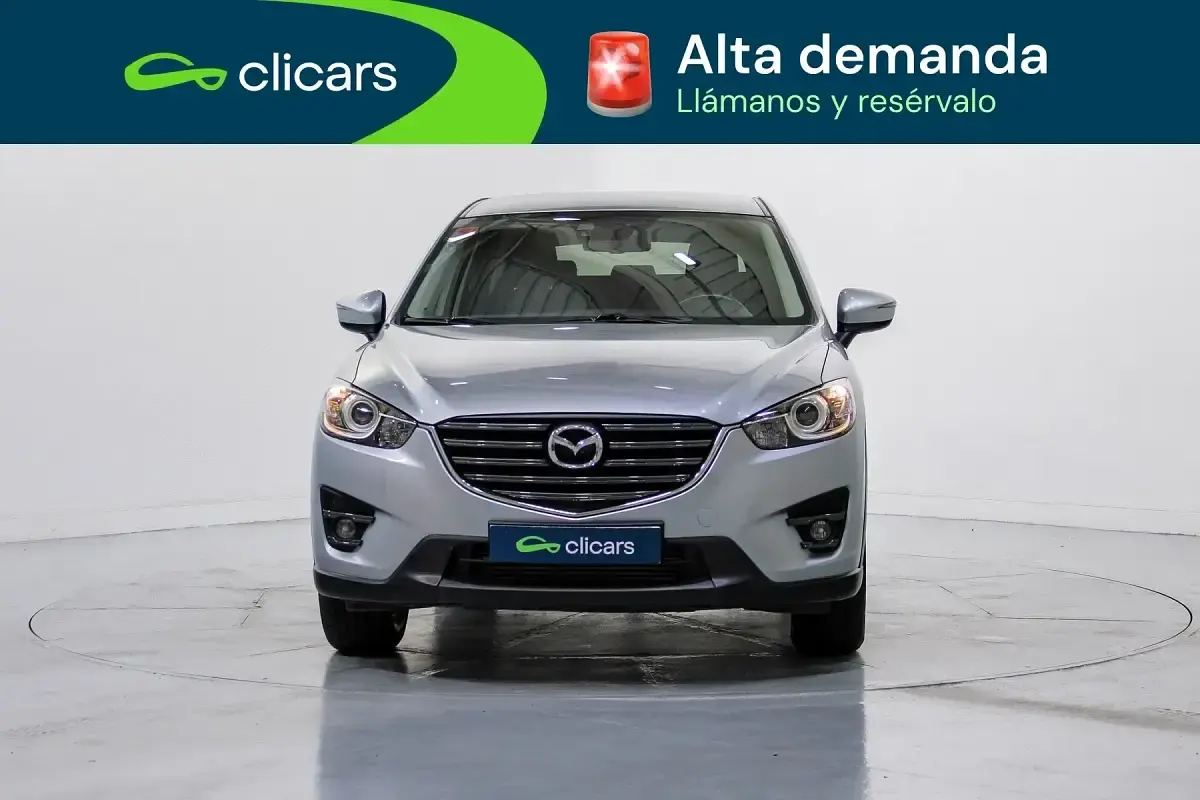 Usado Mazda CX-5 Style 150 CV (110 kW) 2016 Gris / plata SUV