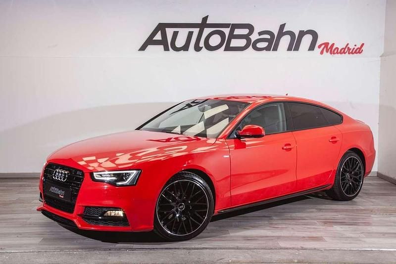Usado Audi A5 Sportback Advanced 190 CV (139 kW) 2016 Rojo Utilitario