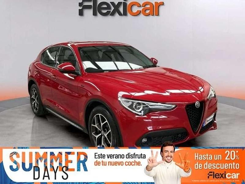 Rojo Usado 2021 Alfa Romeo Stelvio SUV | 26.490 € (Buen precio) - Imagen 1/4