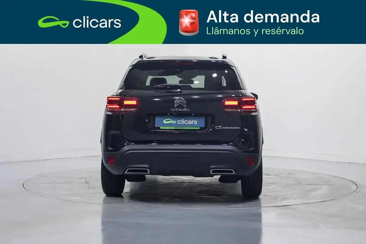 Usado Citroën C5 Aircross Shine 131 CV (96 kW) 2022 Negro SUV
