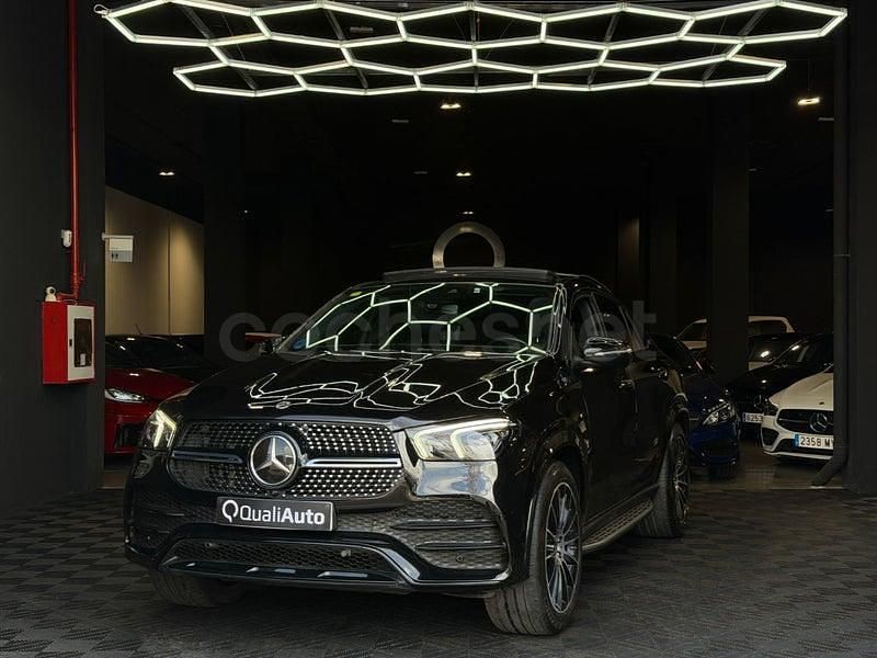 Usado Mercedes GLE350 320 CV (235 kW) 2021 Negro Coupe