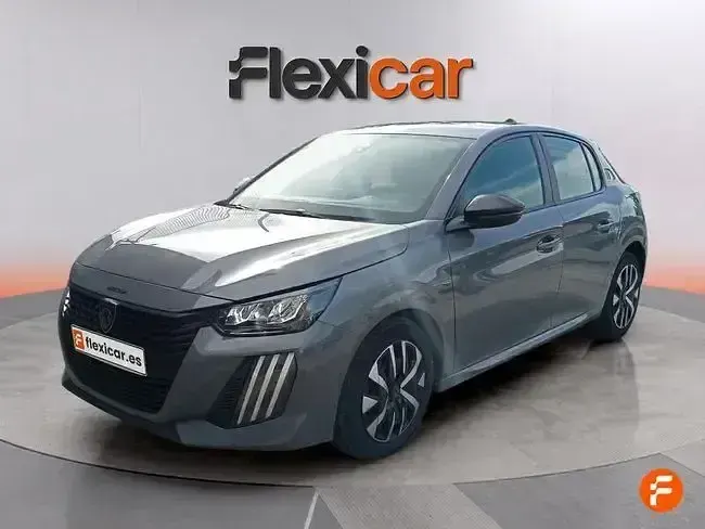 Usado Peugeot 208 Allure 100 CV (73 kW) 2024 Gris Utilitario
