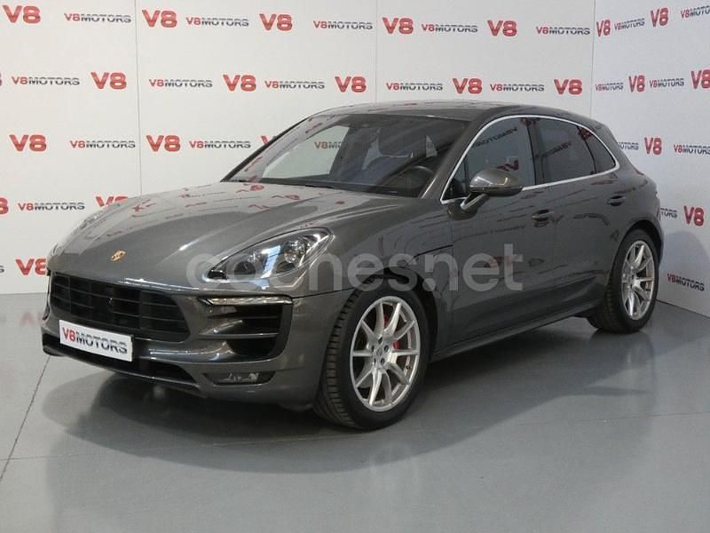 Usado Porsche Macan Turbo 400 CV (294 kW) 2014 Gris / plata SUV