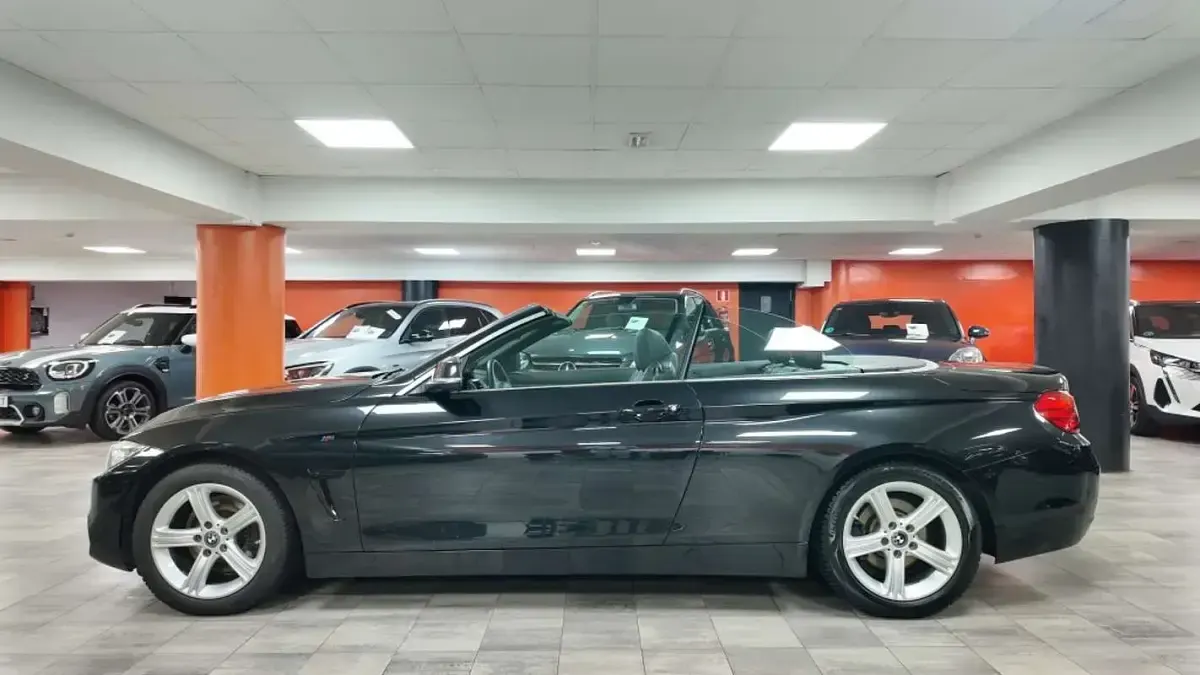 Usado BMW 425 Sport Line 218 CV (160 kW) 2016 Negro Descapotable
