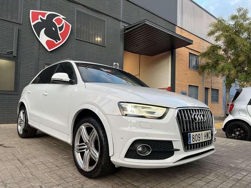 Usado Audi Q3 S-Line 177 CV (130 kW) 2014 Blanco SUV