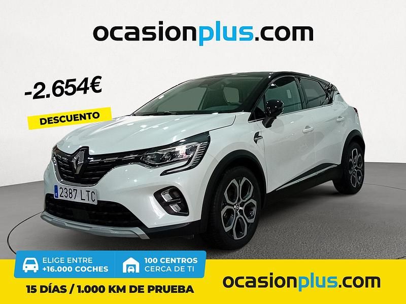 Blanco Usado 2021 Renault Captur SUV | 17.100 € (Precio justo) - Imagen 1/4