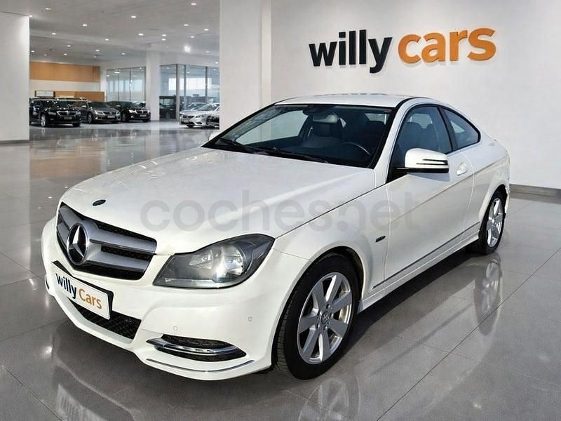 Usado Mercedes C180 156 CV (114 kW) 2012 Blanco Coupe