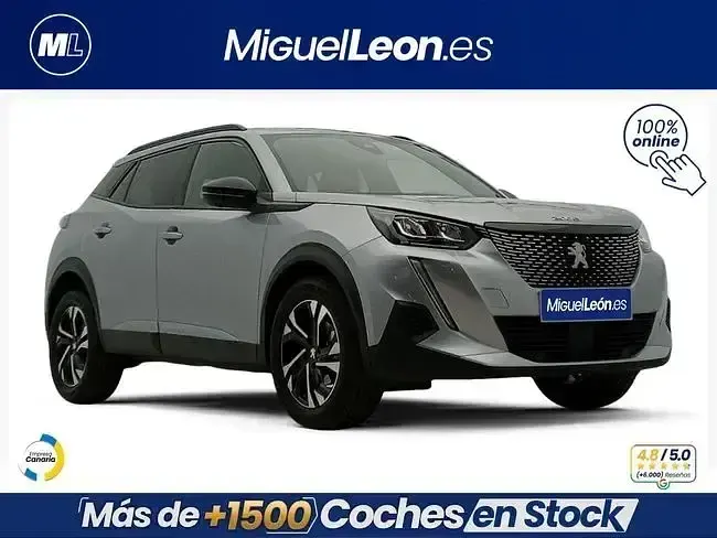 Usado Peugeot 2008 Allure 102 CV (75 kW) 2023 Gris / plata SUV