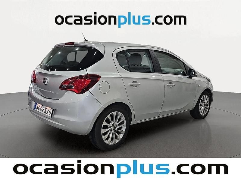 Usado Opel Corsa Selective 90 CV (66 kW) 2019 Plateado Utilitario