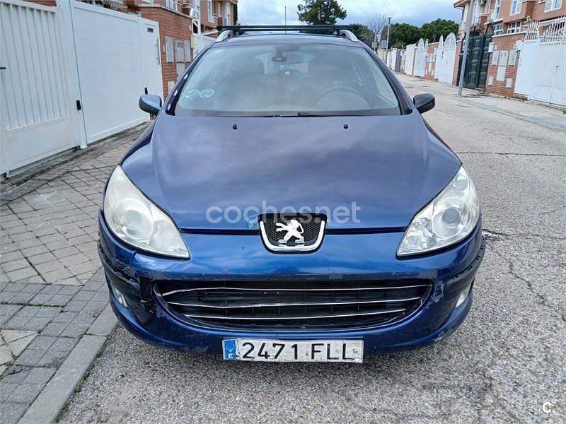 Usado Peugeot 407 136 CV (100 kW) 2007 Azul Familiar