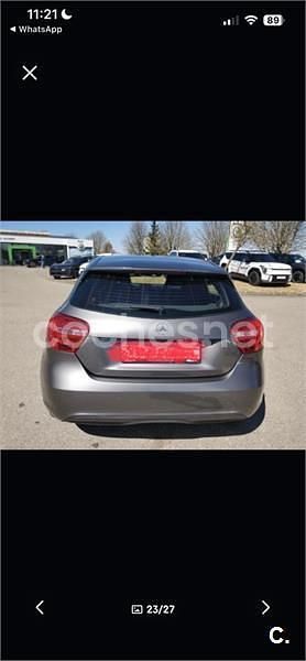 Usado Mercedes A180 Style 122 CV (89 kW) 2013 Gris / plata Berlina