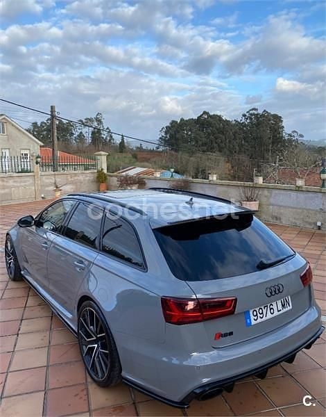 Usado Audi RS6 605 CV (444 kW) 2016 Gris / plata Familiar