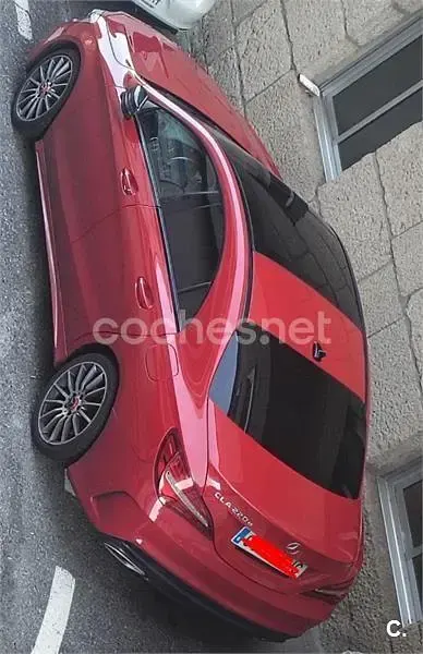 Usado Mercedes CLA220 190 CV (139 kW) 2018 Rojo Berlina