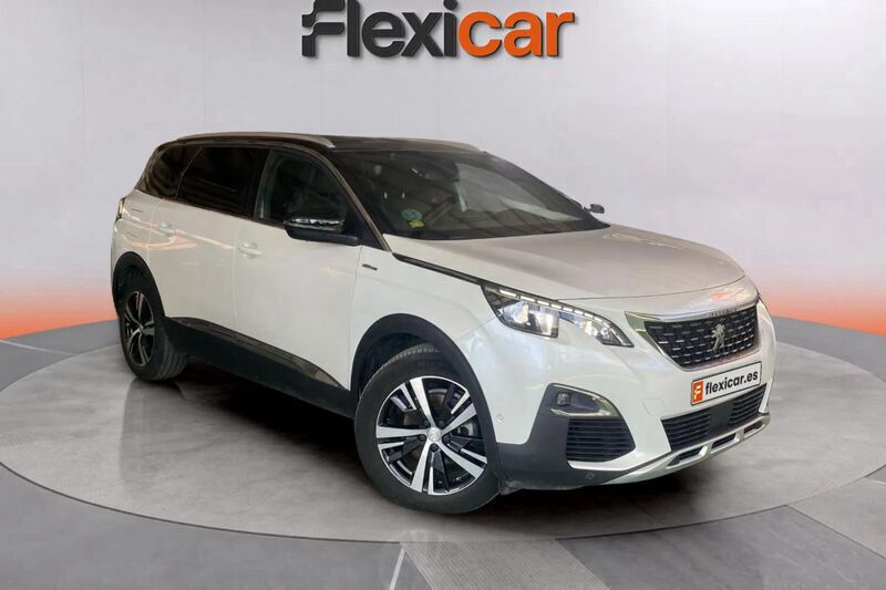Blanco Usado 2017 Peugeot 5008 GT-line Monovolumen | 17.290 € (Precio justo) - Imagen 1/4