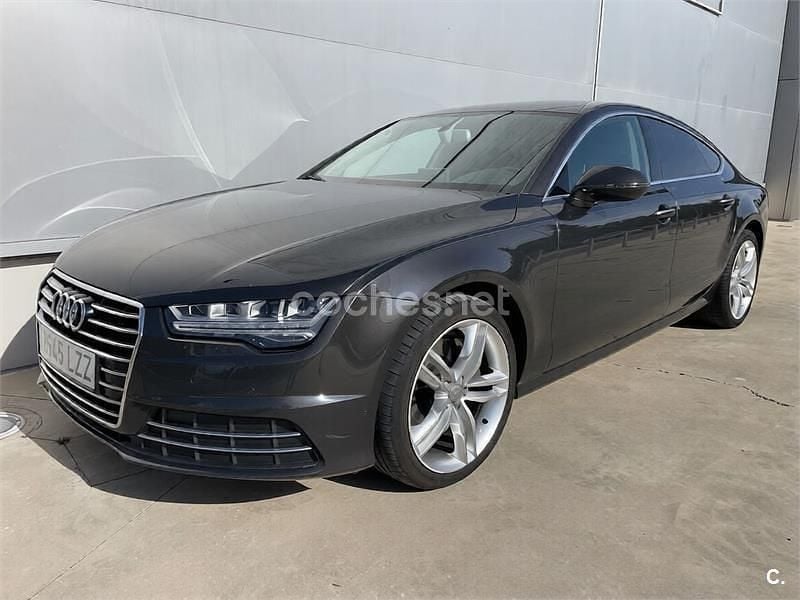 Usado Audi A7 Sportback Ambiente 218 CV (160 kW) 2016 Negro Utilitario