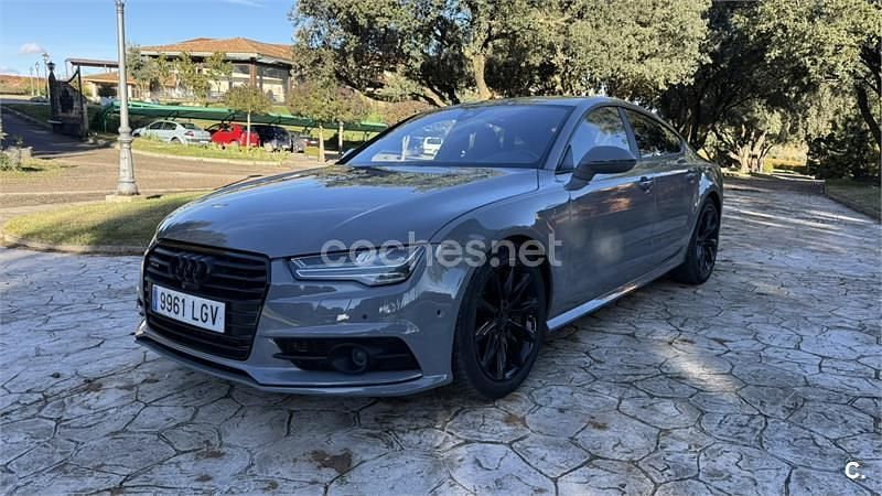 Usado Audi A7 Sportback 326 CV (239 kW) 2015 Gris / plata Utilitario