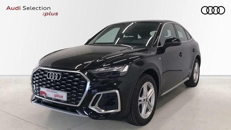 Negro Usado 2022 Audi Q5 S-Line SUV | 48.500 € (Caro) - Imagen 1/4