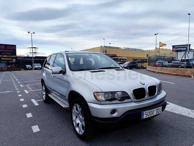 Usado BMW X5 Comfort Edition 184 CV (135 kW) 2002 Gris / plata SUV