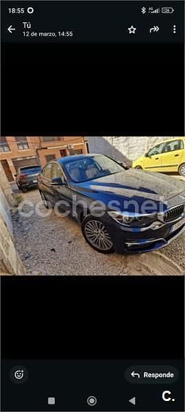 Azul Usado 2019 BMW 320 Gran Turismo Luxury Line Berlina | 22.500 € (Un poco caro) - Imagen 1/4