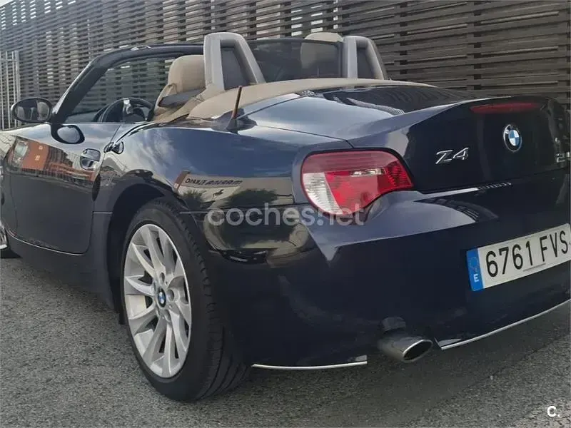 Usado BMW Z4 150 CV (110 kW) 2007 Negro Descapotable