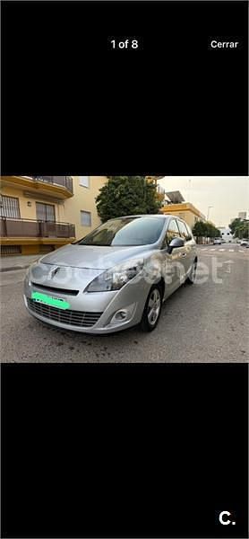 Usado Renault Grand Scénic III Dynamique 110 CV (80 kW) 2012 Gris / plata Monovolumen