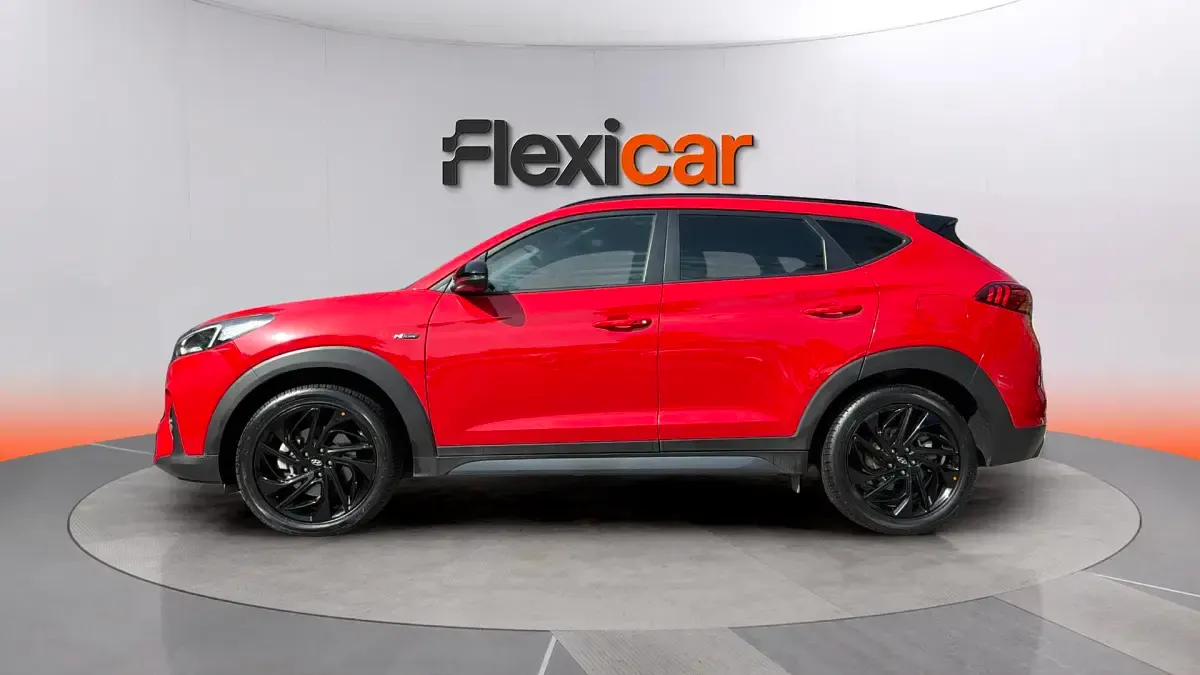 Usado Hyundai Tucson N Line 136 CV (100 kW) 2019 Rojo SUV