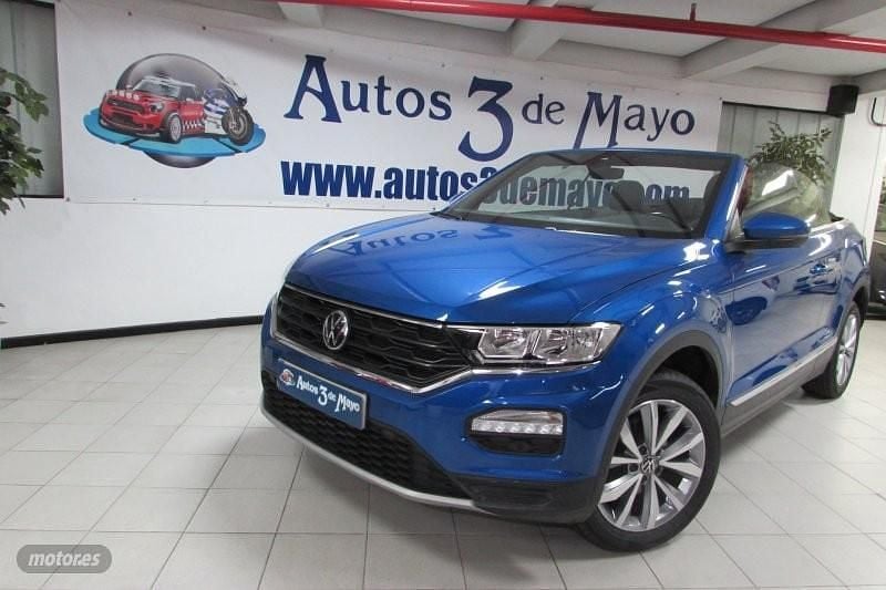 Usado VW T-Roc Cabriolet Style 110 CV (80 kW) 2021 Blanco Descapotable
