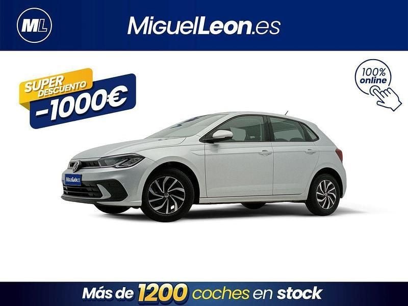 Gris Usado 2024 VW Polo Life Berlina | 17.985 € (Precio justo) - Imagen 1/3