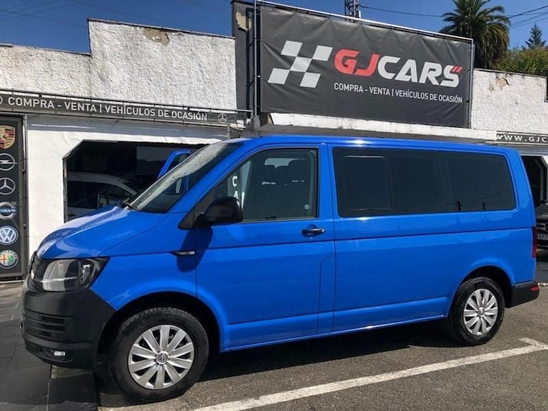 Azul Usado 2018 VW Caravelle Trendline Monovolumen | 19.900 € (Super precio) - Imagen 1/4