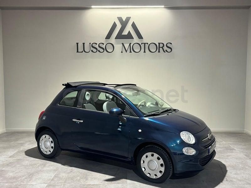 Usado Fiat 500C S 69 CV (50 kW) 2019 Azul Descapotable