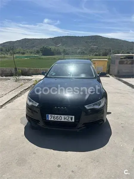 Usado Audi A6 Advanced 190 CV (139 kW) 2014 Negro Berlina