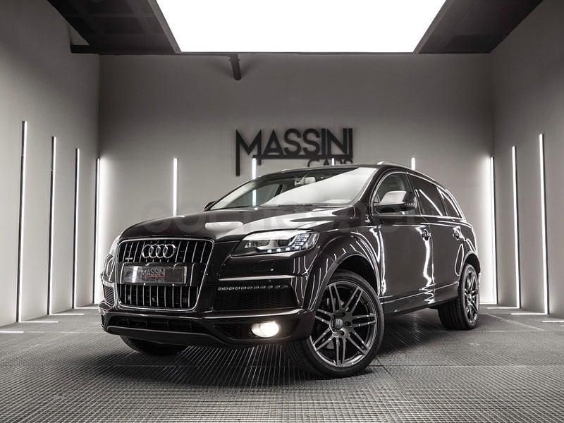 Usado Audi Q7 Ambition 245 CV (180 kW) 2015 Gris / plata SUV