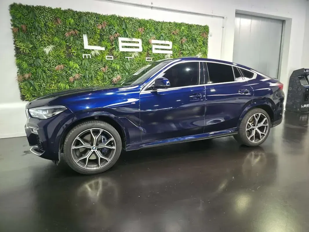 Usado BMW X6 Comfort Edition 340 CV (250 kW) 2021 Azul SUV
