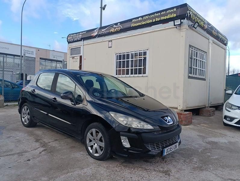Usado Peugeot 308 90 CV (66 kW) 2008 Negro Berlina