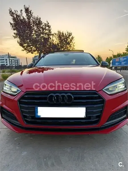 Usado Audi A5 Sportback S-Line 190 CV (139 kW) 2019 Rojo Utilitario