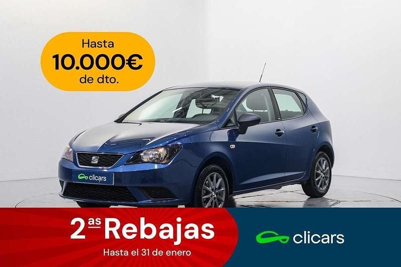 Azul Usado 2015 Seat Ibiza Reference Utilitario | 8390 € (Precio justo) - Imagen 1/4