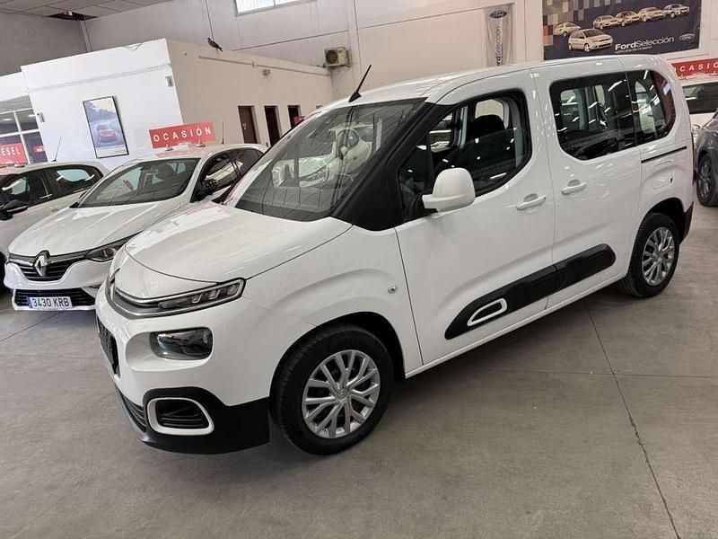 Blanco Usado 2019 Citroën Berlingo Feel Monovolumen | 14.300 € (Un poco caro) - Imagen 1/4